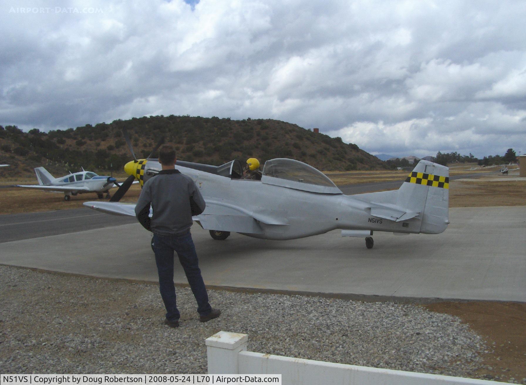 N51VS, 2004 North American S51D C/N 162, 2004 Smith STEWART S51D, Chev. Corvette V-8 500 Hp