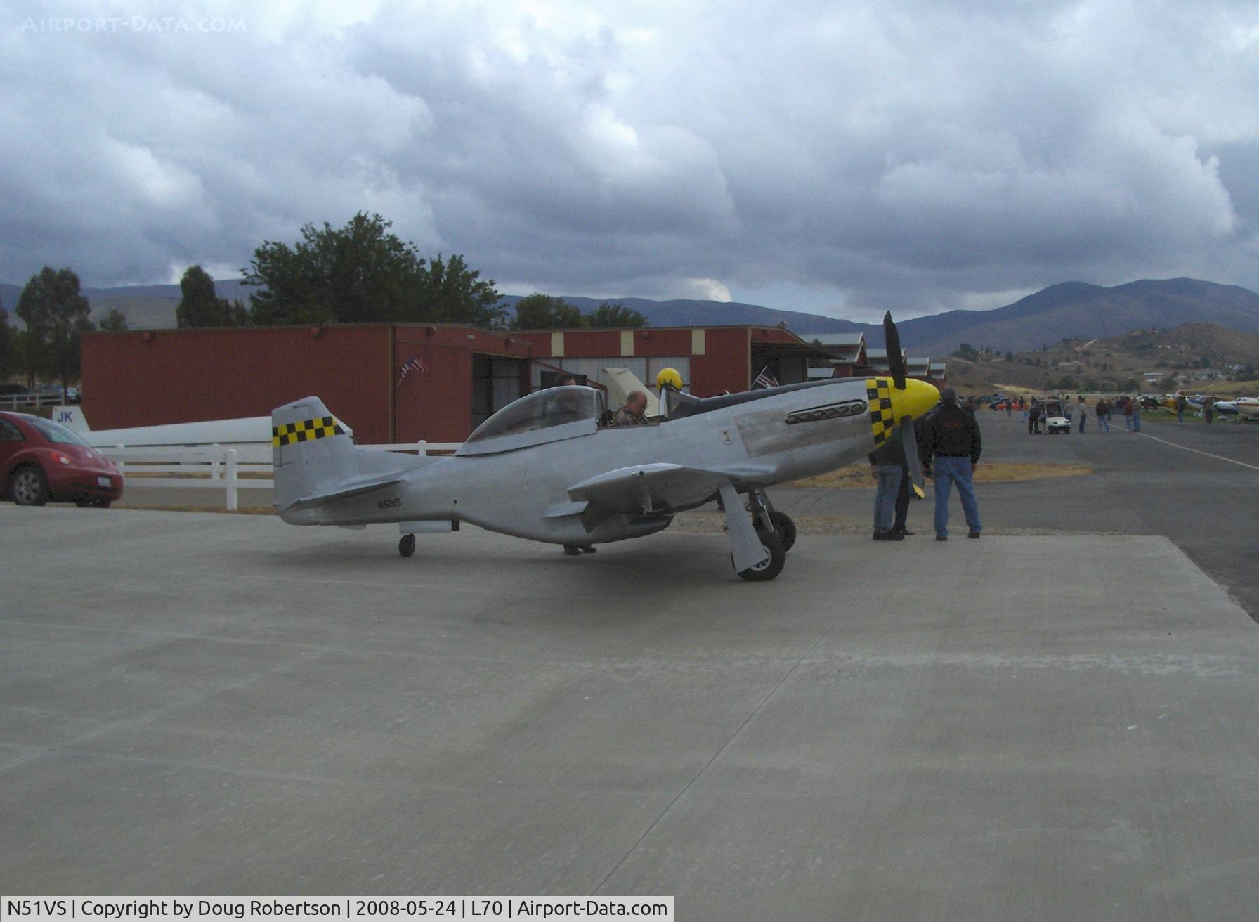 N51VS, 2004 North American S51D C/N 162, 2004 Smith STEWART S51D, Chev. Corvette V-8 500 Hp