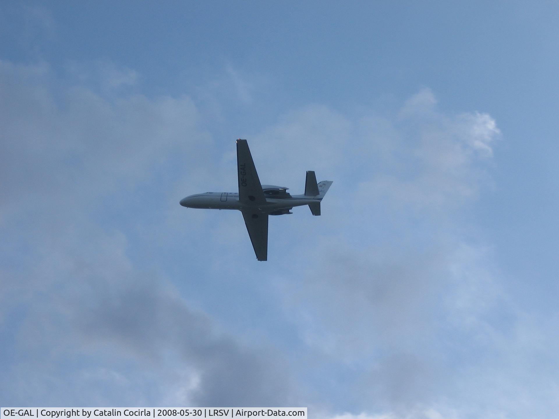 OE-GAL, 2001 Cessna 550 Citation II C/N 550-0974, Departintg from LRSV to LOWS.Owner AirLInk Austia.