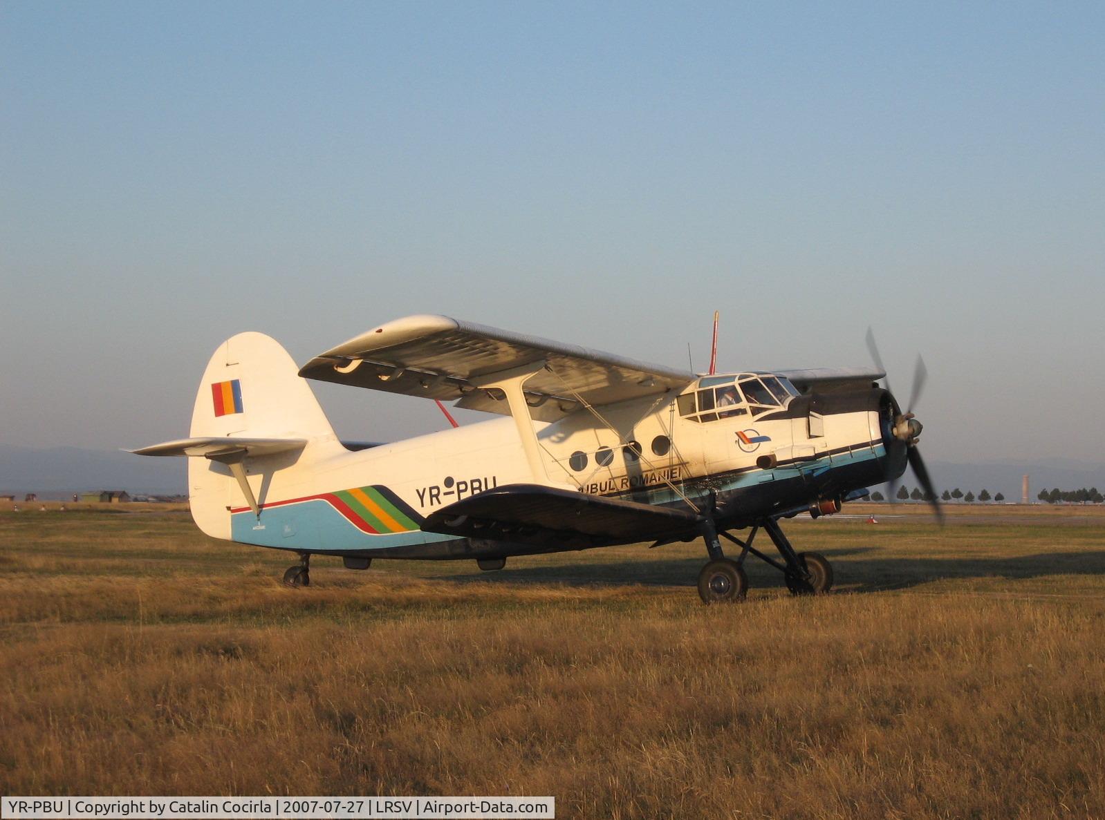 YR-PBU, Antonov (PZL-Mielec) An-2 C/N 1G215-22, Antonov An-2 (PZL-MIELEC 2R); c/n:1G215-22