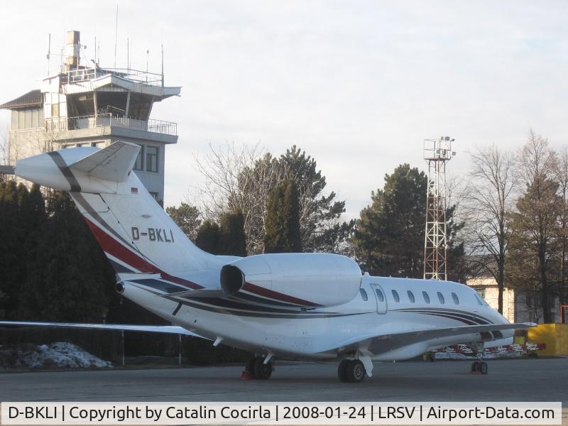 D-BKLI, 2003 Cessna 750 Citation X Citation X C/N 750-0219, Cessna 750 Citation X. Owner: DaimlerChrysler Aviation GmbH.