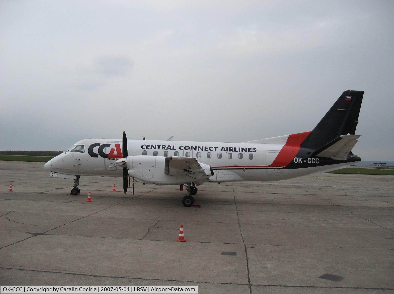 OK-CCC, 1990 Saab 340B C/N 340B-208, SAAB-SCANIA SF-340B CITYLINER.Owner Central Connect Airlines