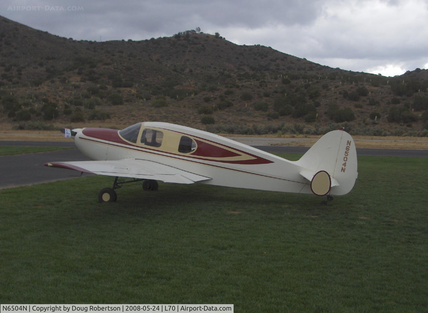 N6504N, 1949 Bellanca 14-13-3 Cruisair Senior C/N 1621, 1949 Bellanca 14-13-3 CRUISAIR SENIOR, Franklin 6A4-150-B3 150 Hp