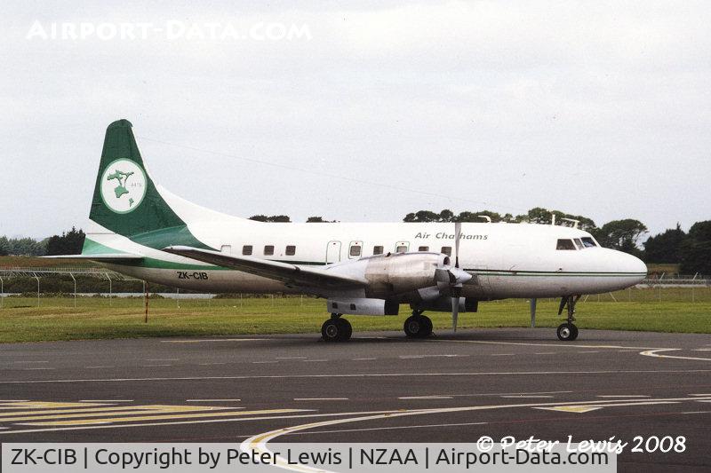 ZK-CIB, 1953 Convair 580 C/N 327A, Air Chathams Ltd., Te One, Chatham Islands - 2004