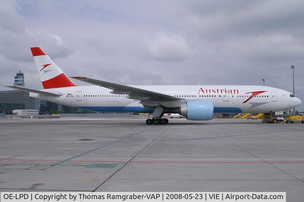 OE-LPD, 2006 Boeing 777-2Z9/ER C/N 35960, Austrian Airlines Boeing 777-200