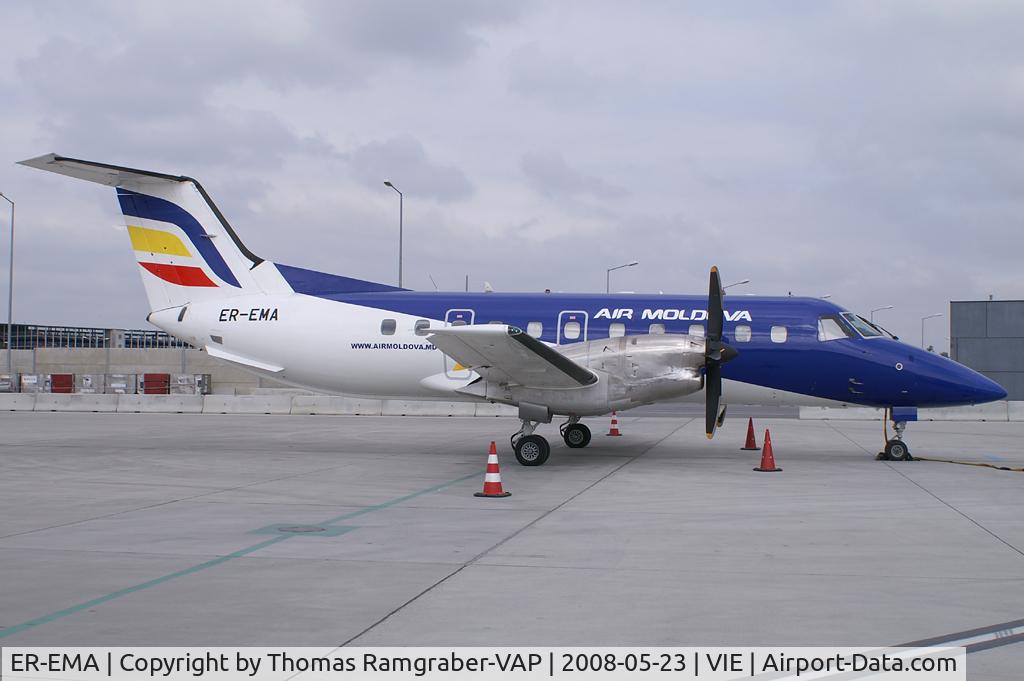 ER-EMA, 1990 Embraer EMB-120RT Brasilia C/N 120223, Air Moldova Embraer 120