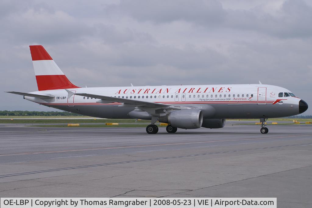 OE-LBP, 1998 Airbus A320-214 C/N 797, Austrian Airlines Airbus A320