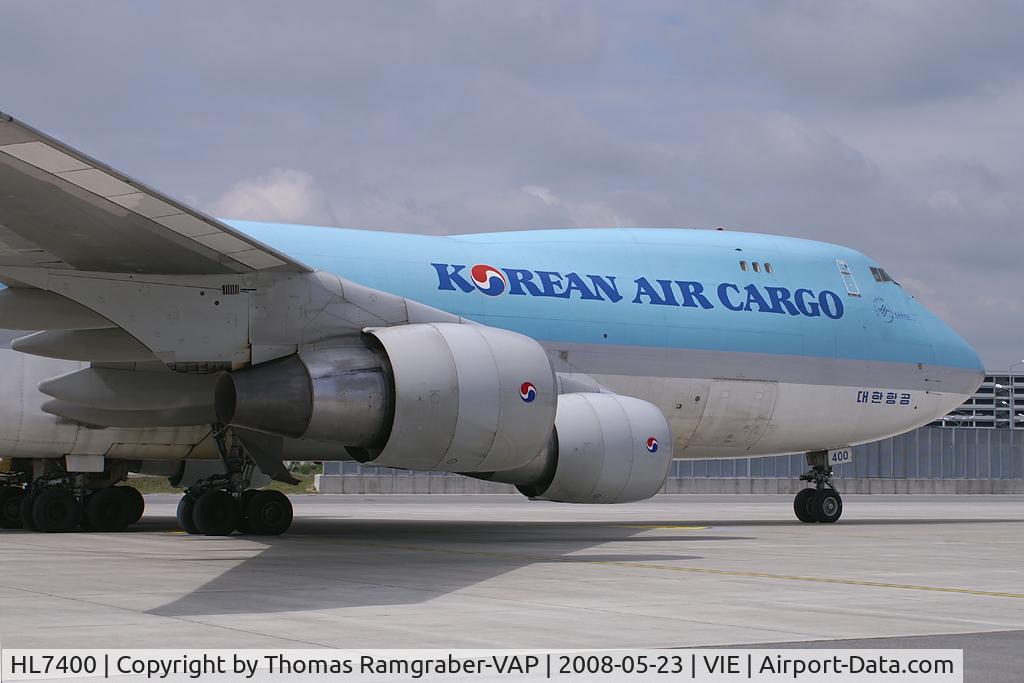 HL7400, 2001 Boeing 747-4B5F/SCD C/N 26414, Korean Air Boeing 747-400