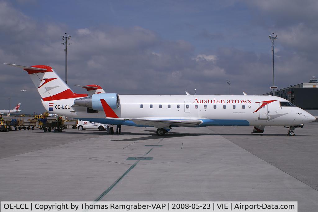 OE-LCL, 1997 Canadair CRJ-200LR (CL-600-2B19) C/N 7167, Austrian Arrows Canadair Regionaljet