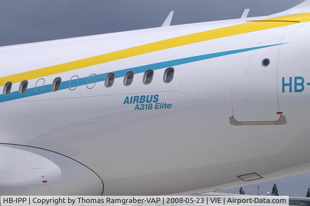 HB-IPP, 2006 Airbus ACJ318 (A318-112/CJ) C/N 2910, Comlux Airbus A318