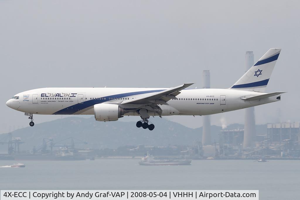 4X-ECC, 2001 Boeing 777-258/ER C/N 30833, EL AL 777-200