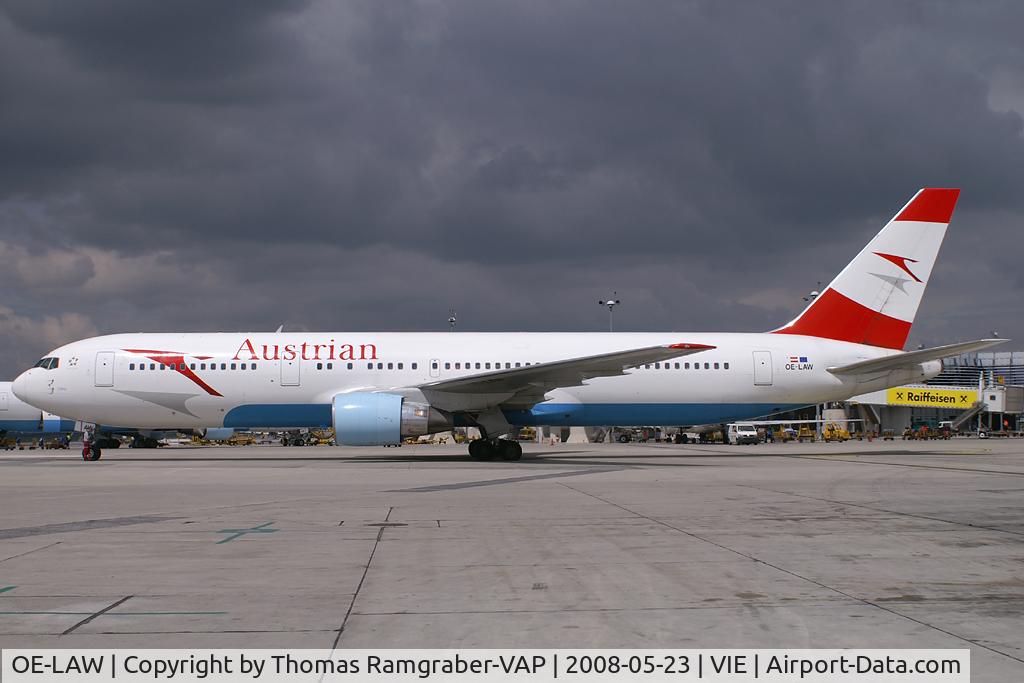 OE-LAW, 1992 Boeing 767-3Z9/ER C/N 26417, Austrian Airlines Boeing 767-300