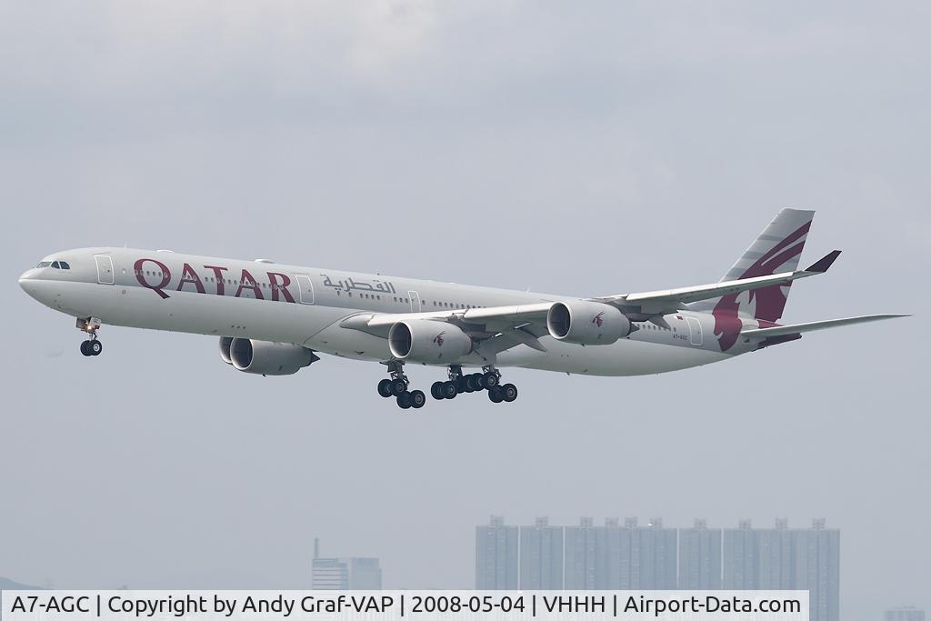A7-AGC, 2006 Airbus A340-642 C/N 766, Qatar Airways A340-600