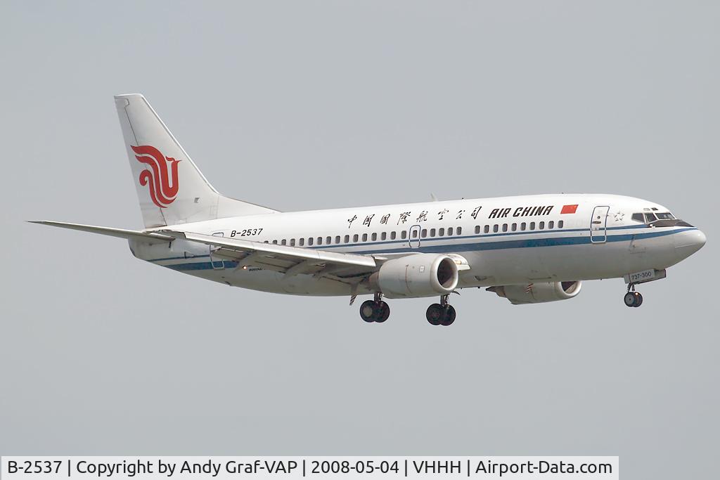 B-2537, 1991 Boeing 737-3Z0 C/N 25089, Air China 737-700