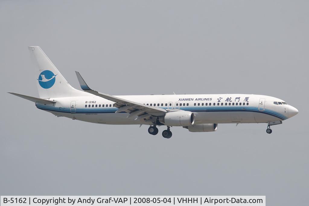 B-5162, 2006 Boeing 737-85C C/N 35047, Xiamen Airlines 737-800