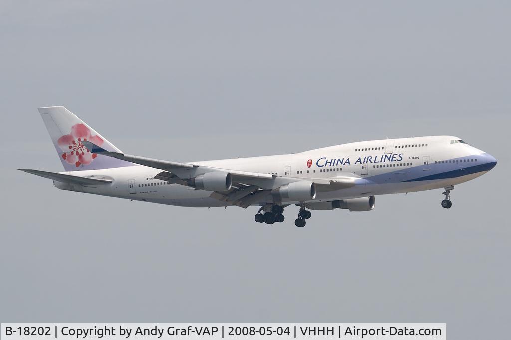 B-18202, 1997 Boeing 747-409 C/N 28710, China Airlines 747-400