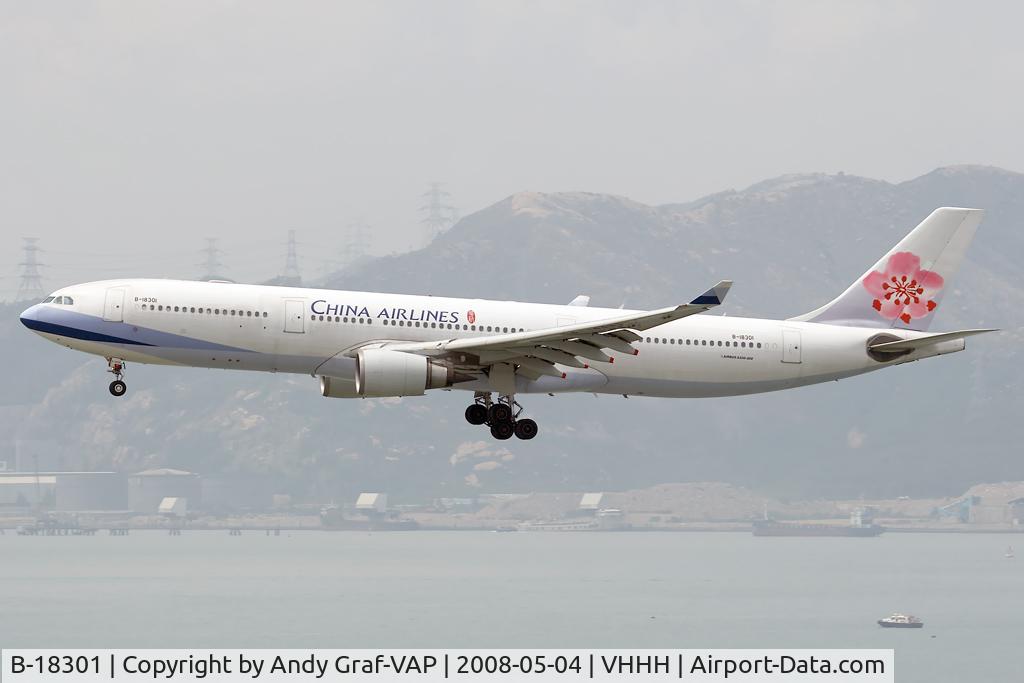 B-18301, 2004 Airbus A330-302 C/N 602, China Airlines A330-300