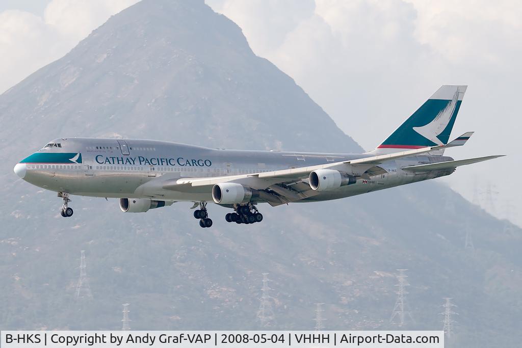 B-HKS, 1994 Boeing 747-412/BCF C/N 27070, Cathay Pacific 747-400