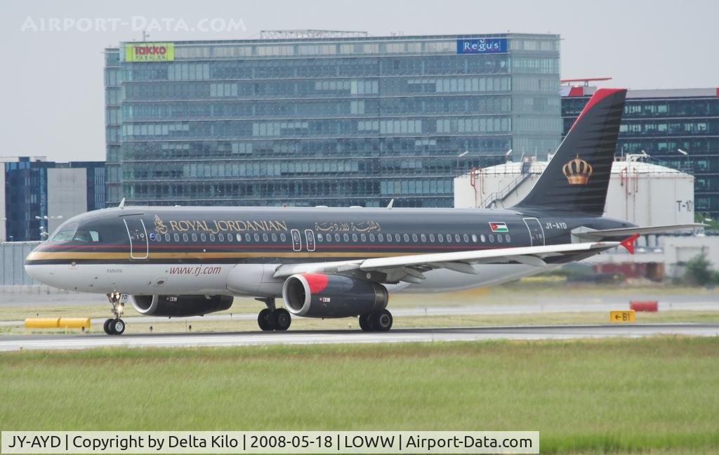 JY-AYD, Airbus A320-214 C/N 2598, Royal Jordanian A320-232