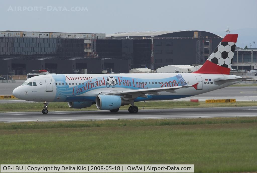 OE-LBU, 2001 Airbus A320-214 C/N 1478, AUSTRIAN