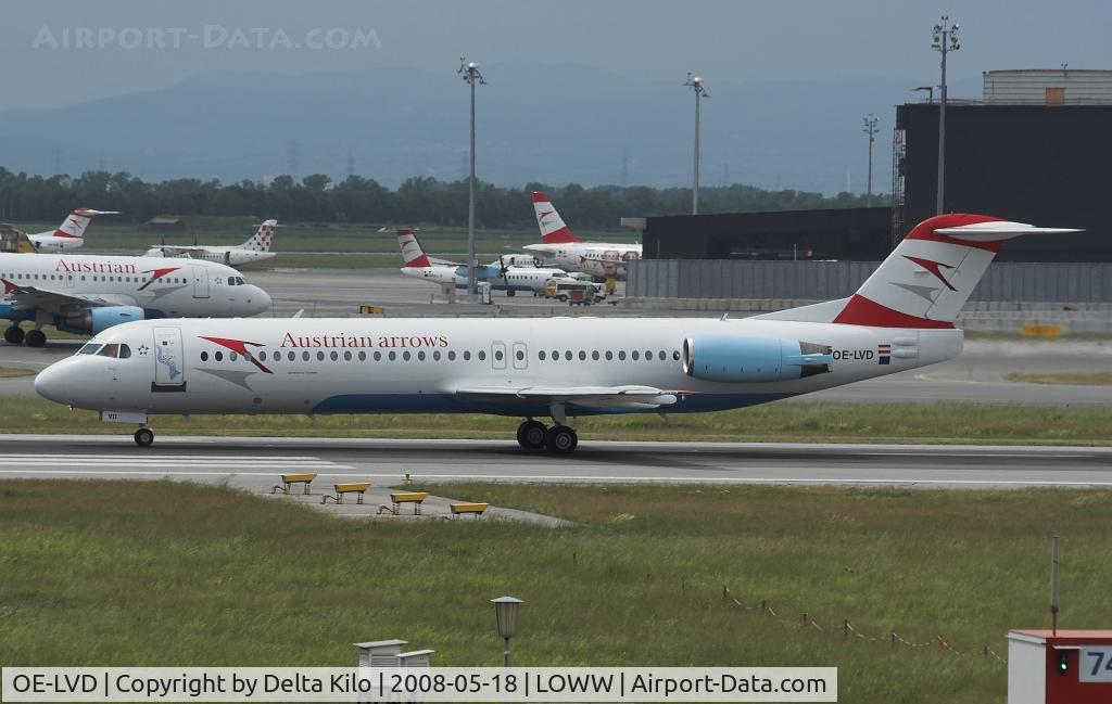 OE-LVD, 1994 Fokker 100 (F-28-0100) C/N 11515, AUSTRIAN ARROWS