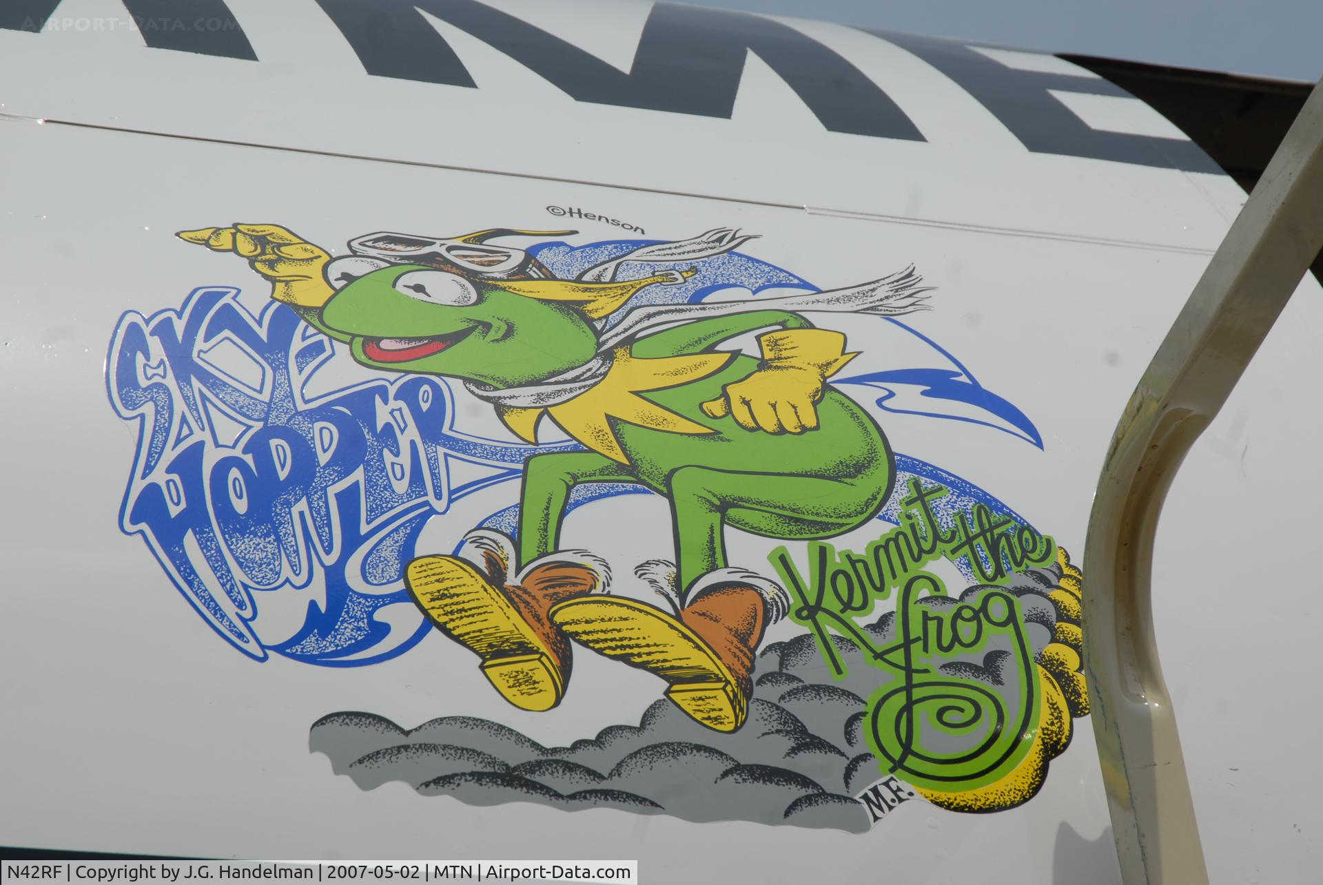 N42RF, 1975 Lockheed WP-3D Orion C/N 5622, Hurricane Hunter's name art