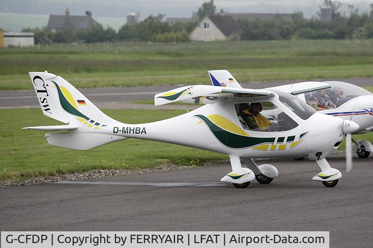 G-CFDP, 2008 Flight Design CTSW C/N 8367, G-CFDP at Le Touquet