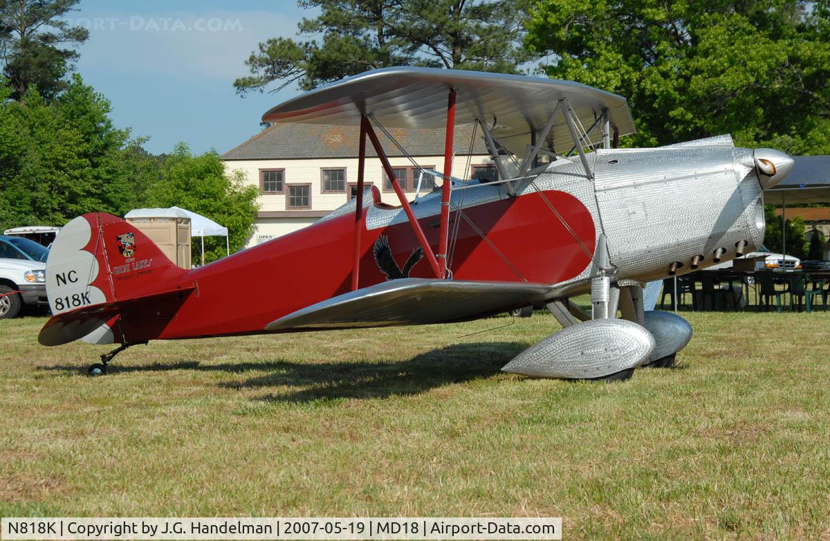 N818K, 1929 Great Lakes 2T-1MS (Menascco Special) Sport Trainer C/N 79, at 2007 Horn Point Fly in