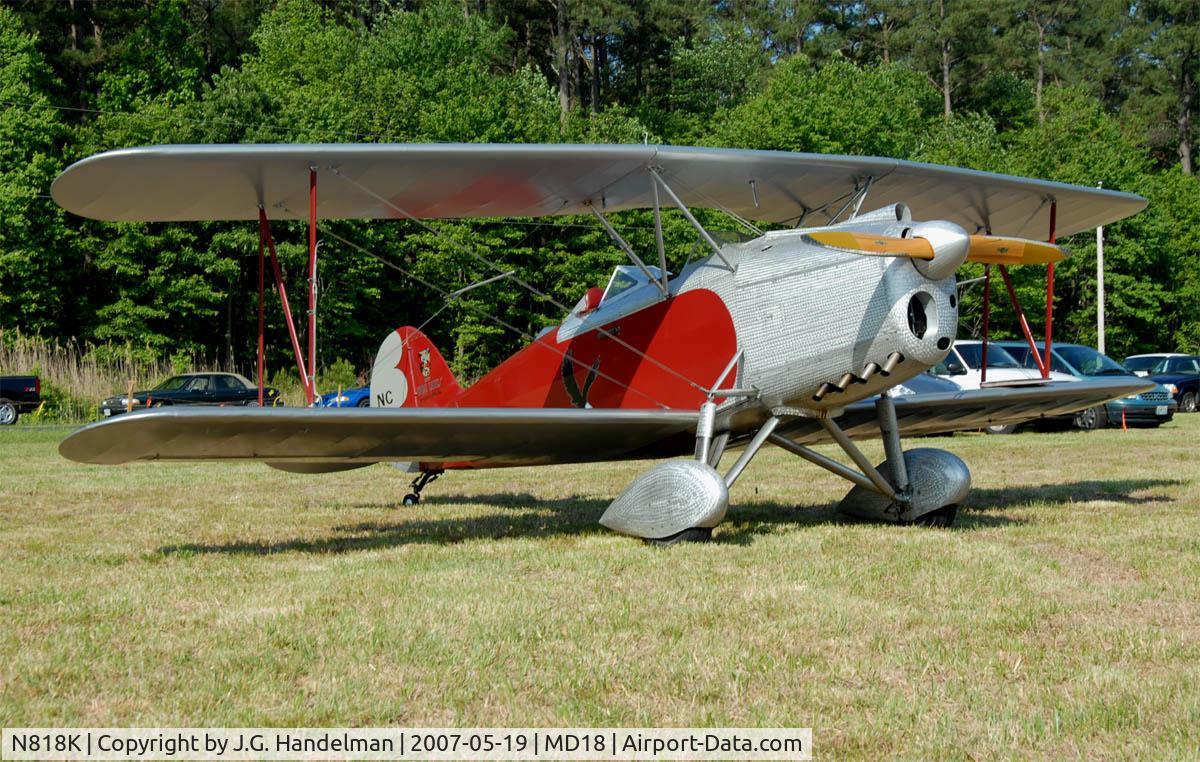 N818K, 1929 Great Lakes 2T-1MS (Menascco Special) Sport Trainer C/N 79, at 2007 Horn Point Fly In