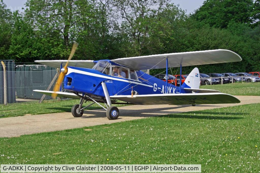 G-ADKK, 1935 De Havilland DH.87B Hornet Moth C/N 8033, Ex: G-ADKK > W5749 >