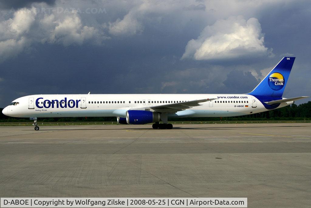 D-ABOE, 1999 Boeing 757-330 C/N 29012, visitor