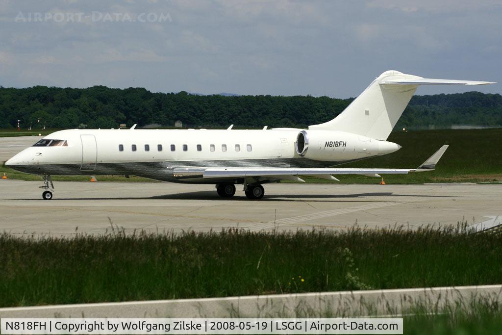 N818FH, Bombardier BD-700-1A10 Global 5000 C/N 9180, visitor
