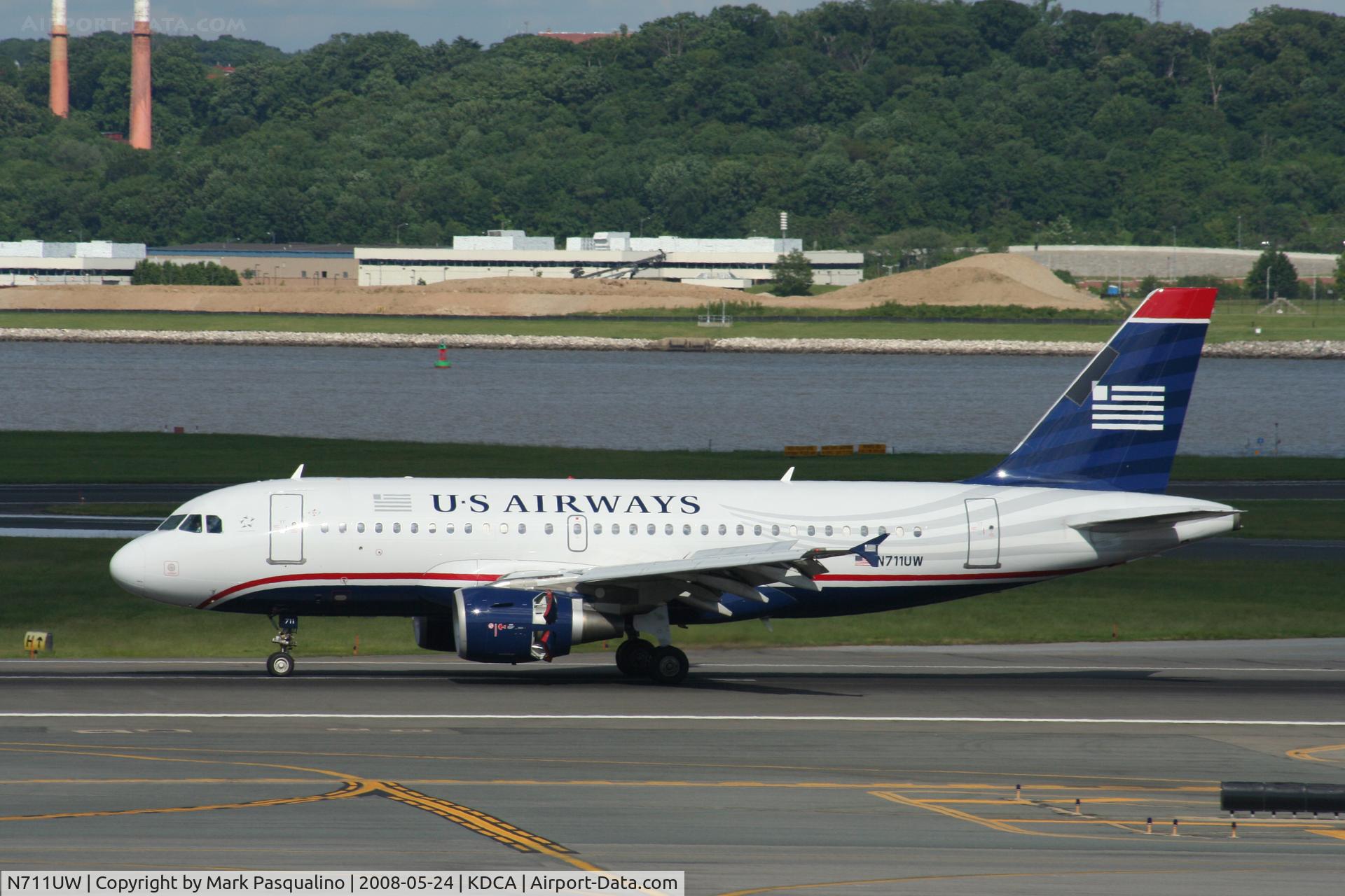 N711UW, 1999 Airbus A319-112 C/N 1033, Airbus A319