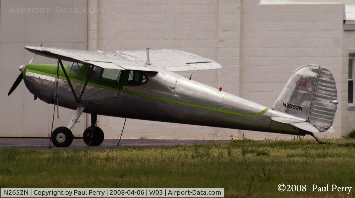 N2652N, 1946 Cessna 140 C/N 12910, Better angle, sweet looking lady