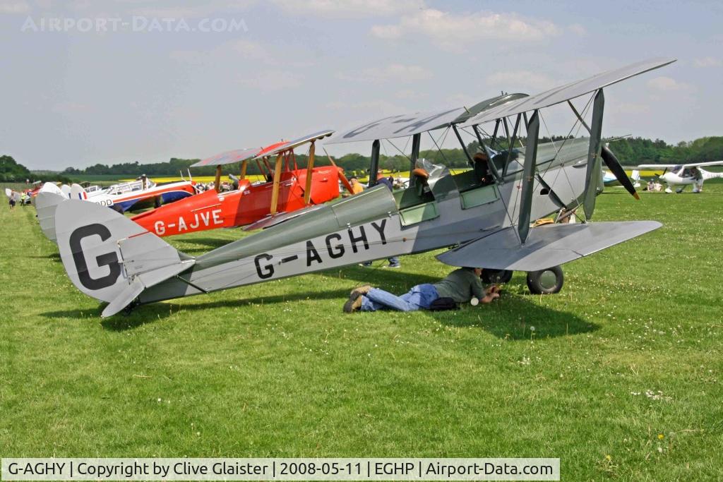 G-AGHY, 1939 De Havilland DH-82A Tiger Moth II C/N 82292, Ex: N9181