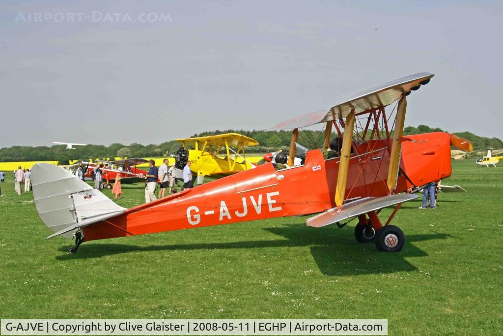 G-AJVE, 1942 De Havilland DH-82A Tiger Moth II C/N 85814, Ex: DE943