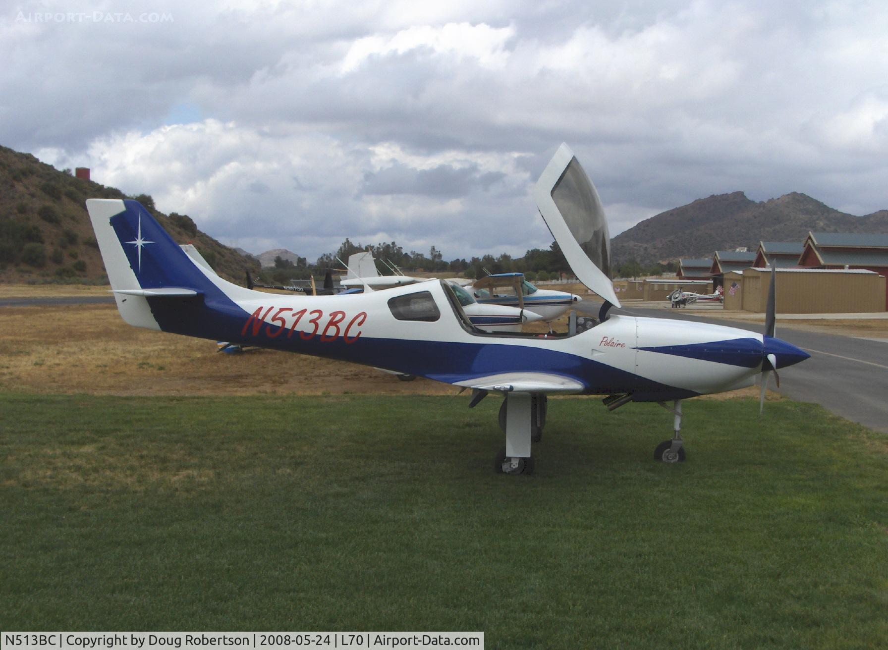 N513BC, 2007 Lancair Legacy 2000 C/N L2K-238, 2007 Cangiano LANCAIR LEGACY 2000, Lycoming IO-540-K1A5 300 Hp