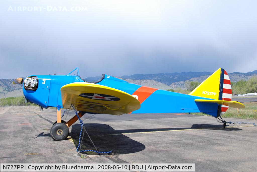 N727PP, 2004 Bowers Fly Baby C/N 1620, FLY BABY on display at Boulder Open House 2008