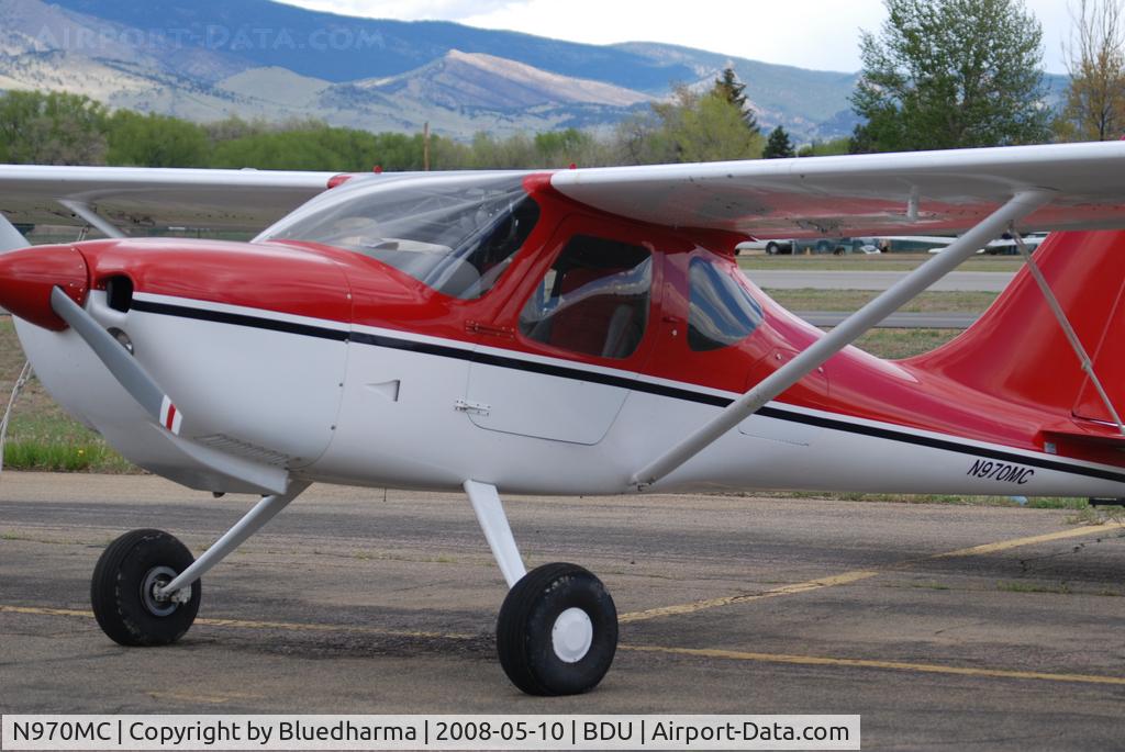 N970MC, 1997 Stoddard-Hamilton GlaStar C/N 5380, At the Boulder Open House 2008.