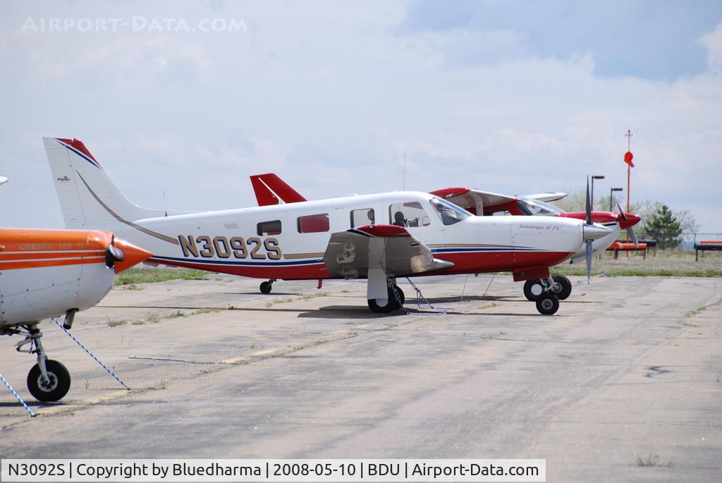 N3092S, 2004 Piper PA-32R-301T Turbo Saratoga C/N 3257366, At the Boulder Open House 2008.