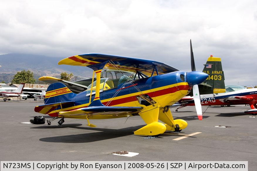 N723MS, 1982 Aerotek Pitts S-1T Special C/N 1009, Aerotek PITTS S-1T