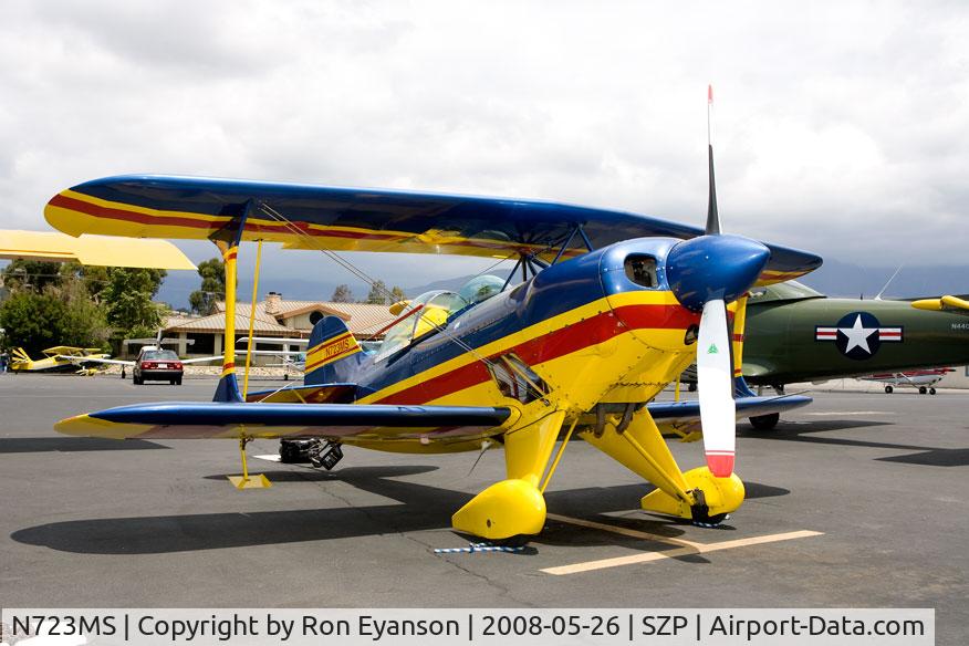 N723MS, 1982 Aerotek Pitts S-1T Special C/N 1009, Aerotek PITTS S-1T