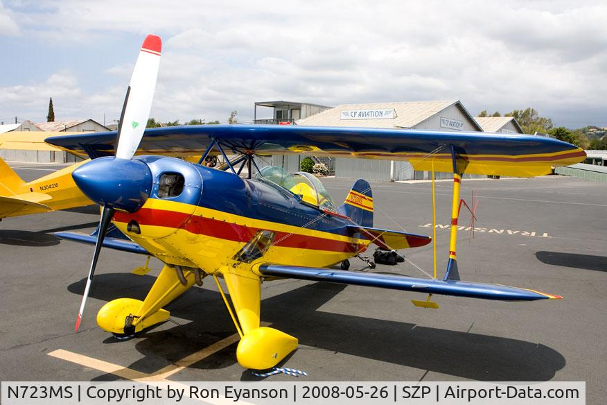 N723MS, 1982 Aerotek Pitts S-1T Special C/N 1009, Aerotek PITTS S-1T