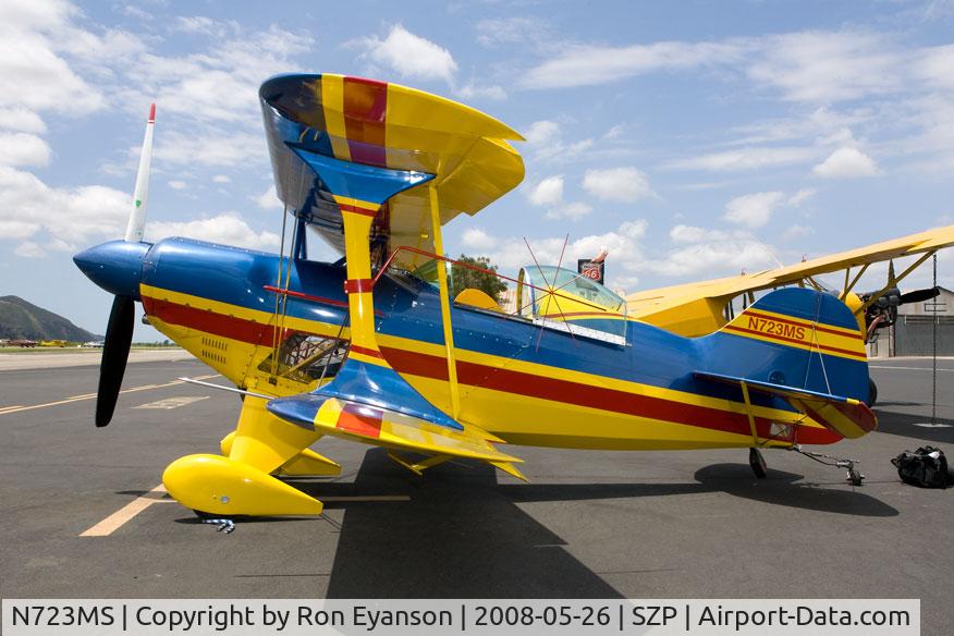 N723MS, 1982 Aerotek Pitts S-1T Special C/N 1009, Aerotek PITTS S-1T