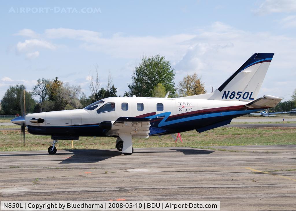 N850L, 2006 Socata TBM-700 C/N 347, At the Boulder Open House 2008.