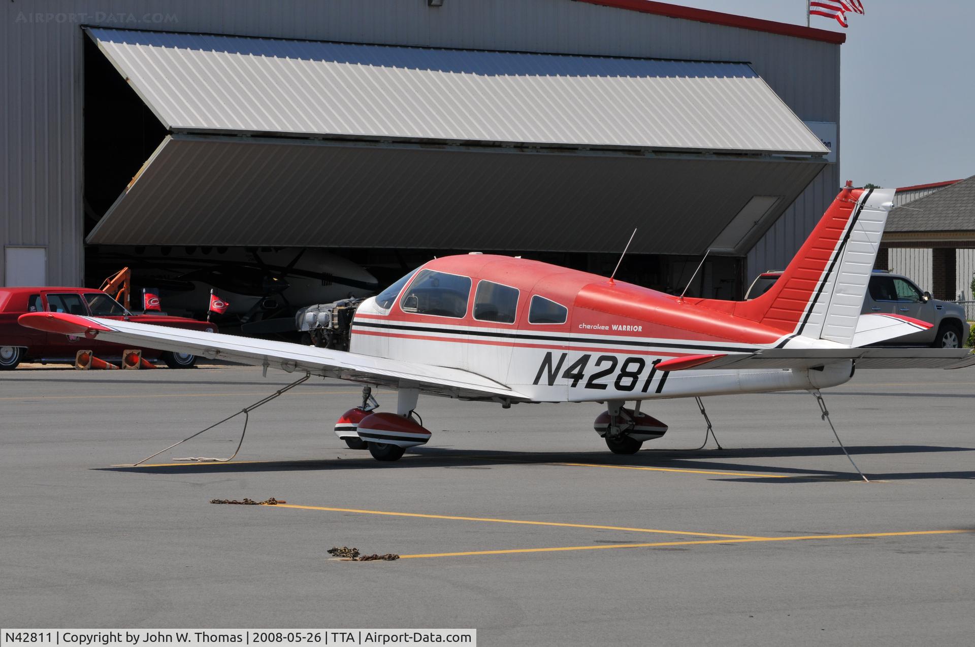 N42811, 1974 Piper PA-28-151 C/N 28-7415402, Awaiting repairs