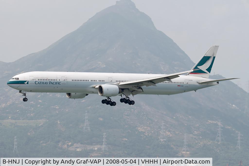 B-HNJ, 1999 Boeing 777-367 C/N 27509, Cathay Pacific 777-300
