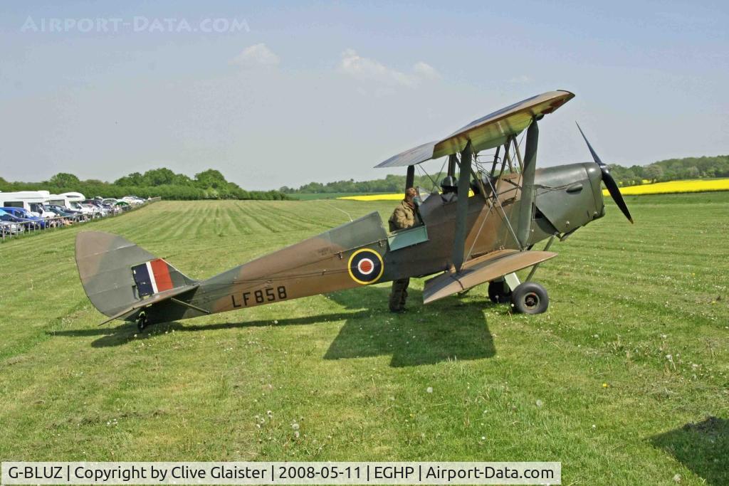 G-BLUZ, 1944 De Havilland DH.82B Queen Bee C/N 1435, Ex ID: LF858