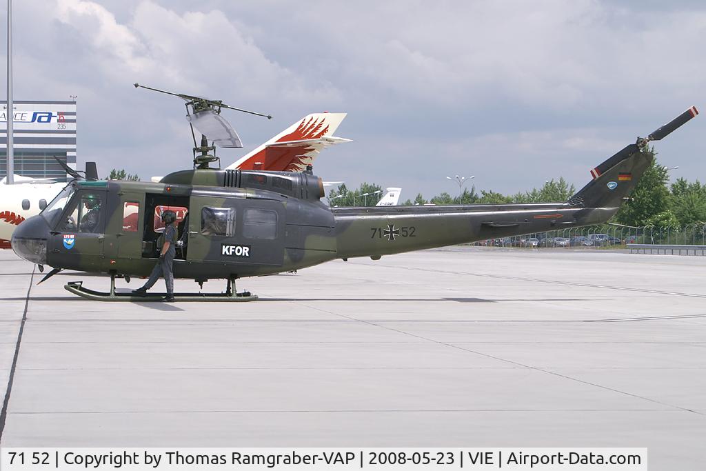 71 52, Bell (Dornier) UH-1D Iroquois (205) C/N 8212, Germany - Air Force Bell 205