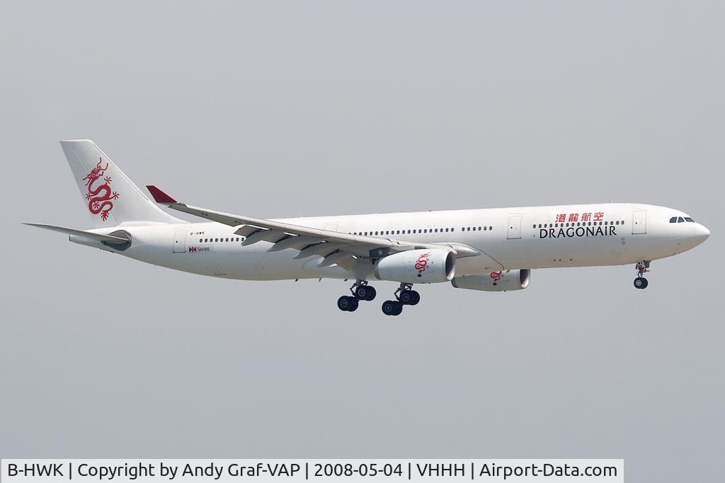 B-HWK, 2006 Airbus A330-343E C/N 786, Dragonair A330-300